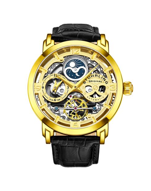 Montre Homme en Cuir Automatique Legacy noire