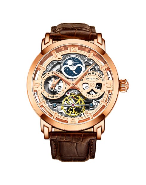 Montre Homme en Cuir Automatique Legacy marron