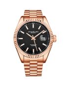 Montre Homme Quartz Symphony en Acier rose