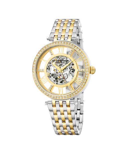 Montre Femme en Acier Automatique Legacy argenté/doré