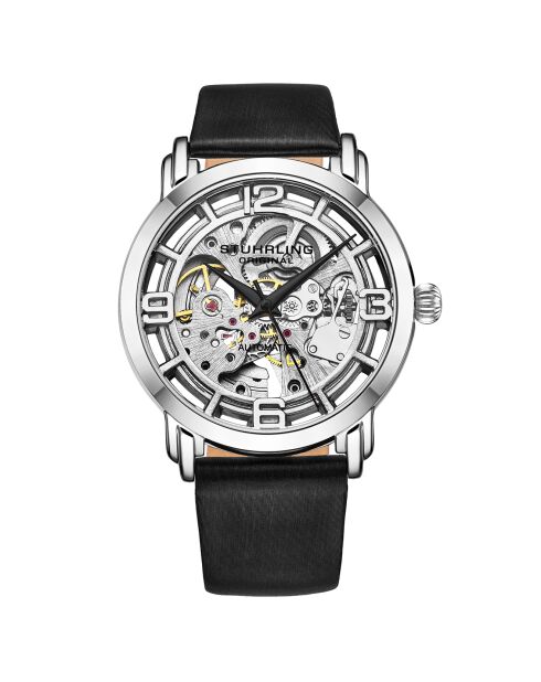 Montre Femme en Cuir Automatique Legacy noire