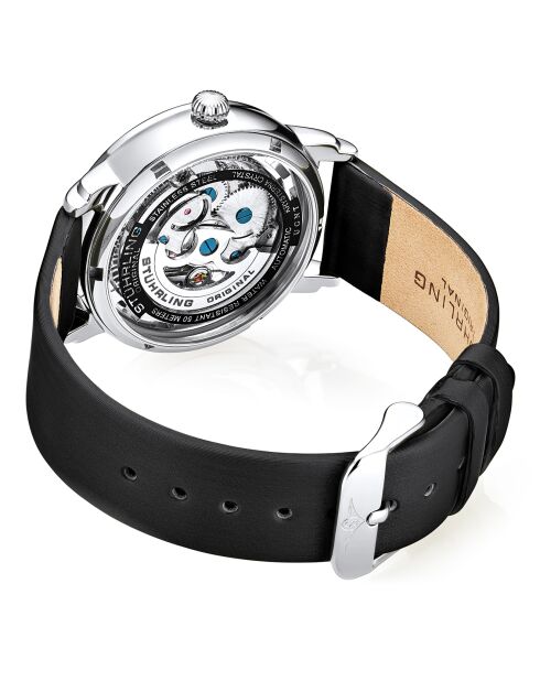 Montre Femme en Cuir Automatique Legacy noire