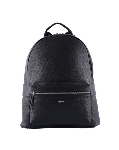 Sac à dos en Cuir Free noir - 30x40x15 cm