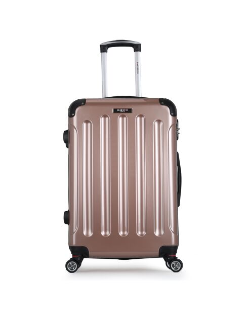 Tunis Mittelgroßer Reisekoffer mit 8 Rollen 65 cm roségold