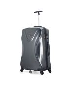 Valise Moyen Séjour 4 roues Dallas 65 cm gris foncé