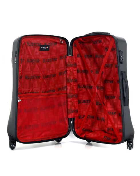 Valise Moyen Séjour 4 roues Dallas 65 cm gris foncé