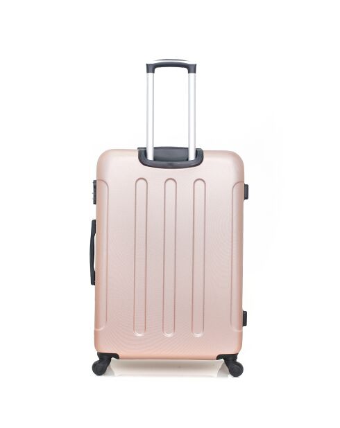 Madrid Allradkoffer mit mittelhohem Halt, 65 cm, Roségold