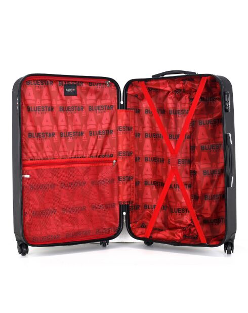 Maleta Medium Stay 4 ruedas individuales Opera 65 cm negra