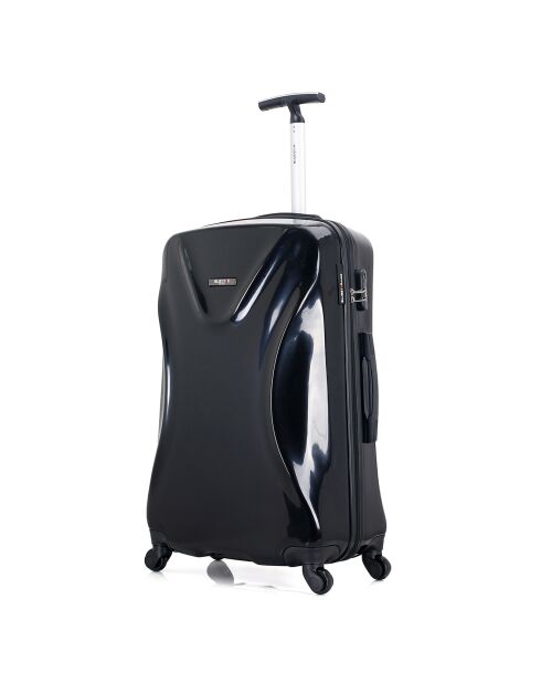 Valigia Dallas da 65 cm nera a 4 ruote