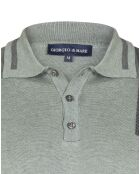Pull polo gris