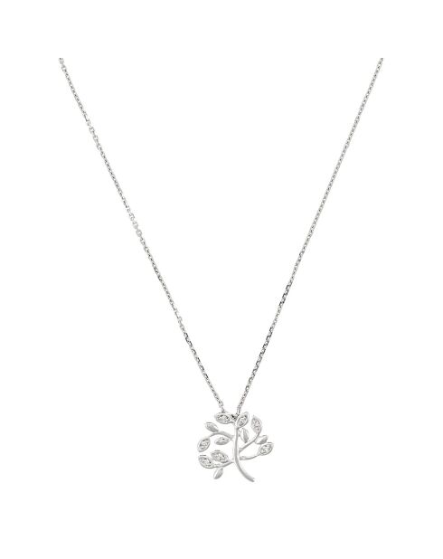 Pendentif Arbol de la vida Diamants 0.03ct or blanc