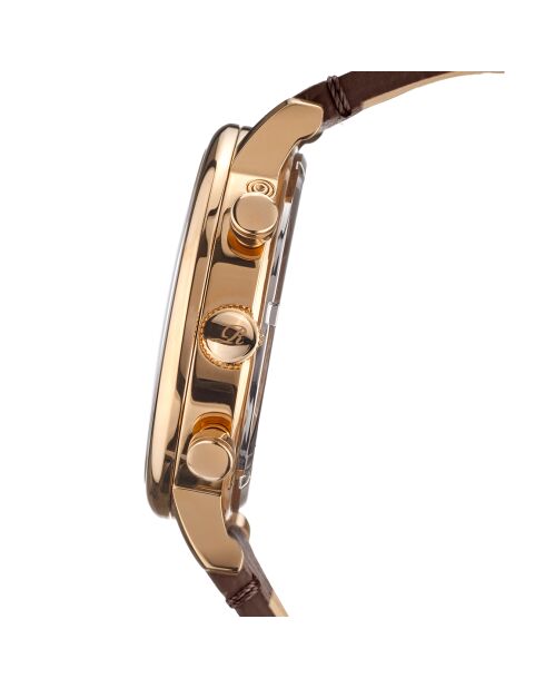 Montre Homme en Cuir Burbank camel