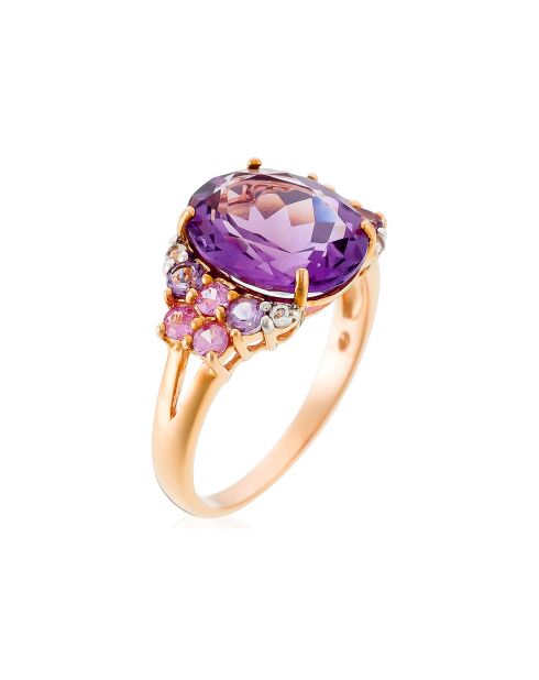 Bague Filtre d'amour or rose