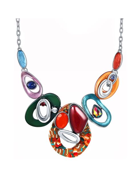 Collier Corcoval multicolore