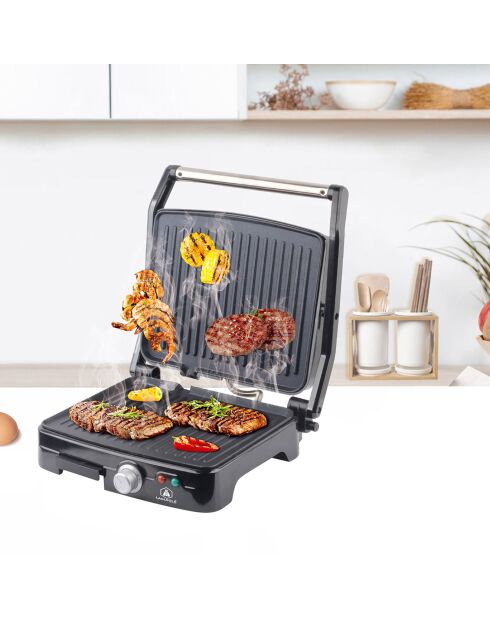 Grill Panini inox - 1800W