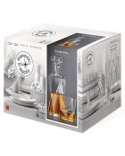 Service à whisky Cassiop transparent - 7 pièces