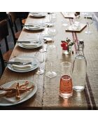 6 Verres à vin Electra transparents - 35 cl