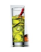 6 transparente Gina Longdrinkgläser - 28 cl