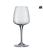 6 Verres à vin Aurum transparents - 35 cl