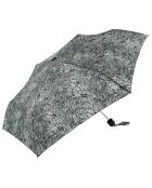 Parapluie pliant imprimé peau de serpent