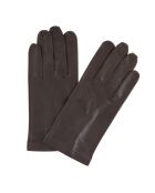 Gants en Cuir d'Agneau non doublés marron