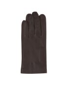 Gants en Cuir d'Agneau non doublés marron