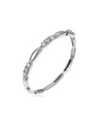 Bague Diamant anneau Or Blanc