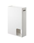 Rangement papier-toilette blanc - 33x12.5x48 cm