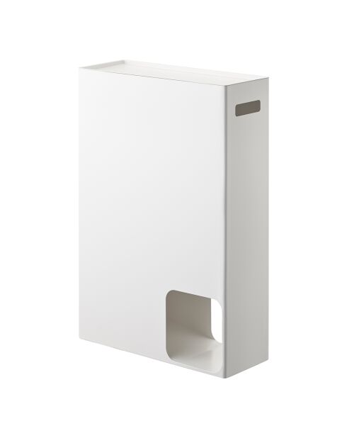 Rangement papier-toilette blanc - 33x12.5x48 cm