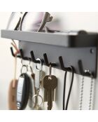 Schwarzer magnetischer Schlüsselbund - 24,5 x 4,5 x 6 cm