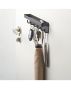 Schwarzer magnetischer Schlüsselbund - 24,5 x 4,5 x 6 cm