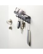 Schwarzer magnetischer Schlüsselbund - 24,5 x 4,5 x 6 cm