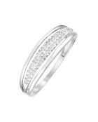 Bague Malia Or Blanc Diamants 0.12 ct
