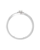 Divine Beauty diamanten ring 0,12 kt witgoud