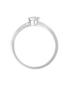 Bague L'élue Diamants 0.21 ct or blanc