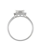 Ring Of Love and Tenderness Diamonds 0,21 kt witgoud