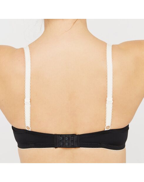 Soutien-Gorge coque Tressage noir