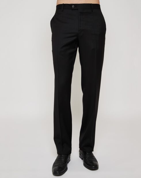 Pantalon 100% Laine noir