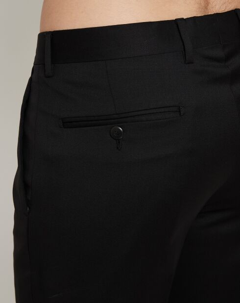 Pantalon 100% Laine noir