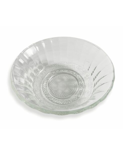 3 Bols Imperial transparents - D.22 cm