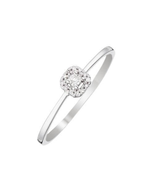 Bague Sois à moi Diamants 0.04 ct Or Blanc