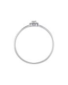 Bague Sois à moi Diamants 0.04 ct Or Blanc