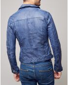 Chaqueta de cuero Blue Boddy