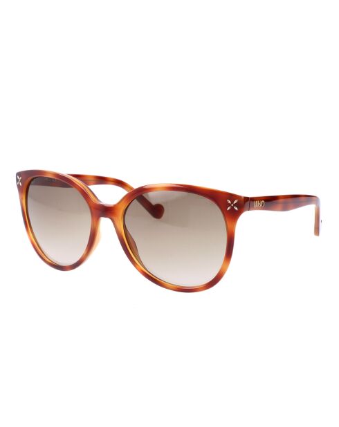Lunettes de soleil Femme écaille clair