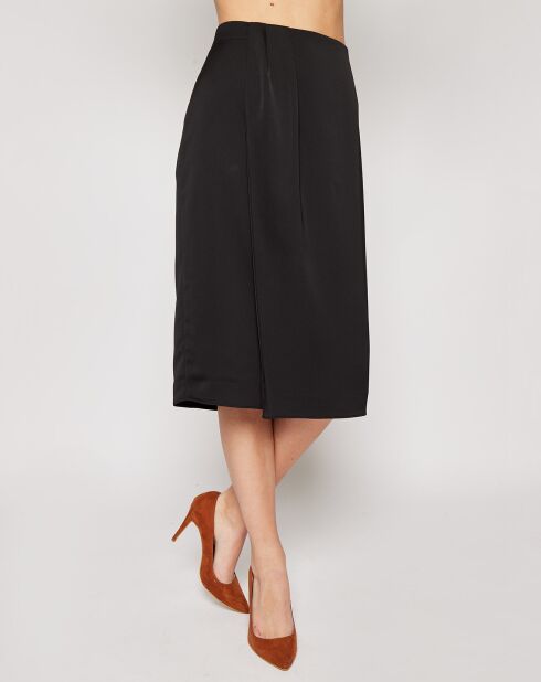 Jupe Laurel Satin Crepe noire