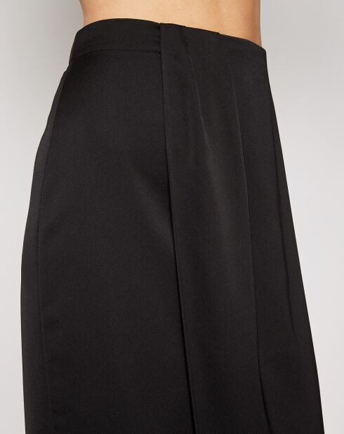 Jupe Laurel Satin Crepe noire