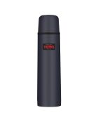 Bouteille isotherme légère & compacte noir brillant - 75 cl
