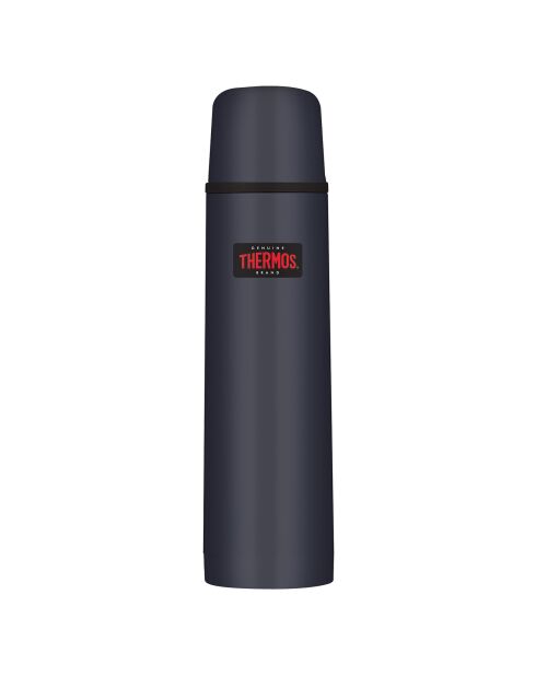 Bouteille isotherme légère & compacte noir brillant - 75 cl