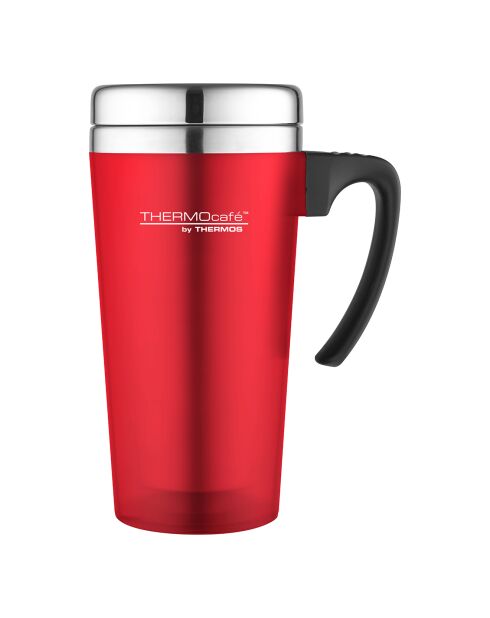 Mug isotherme Soft Touch rouge - 42 cl