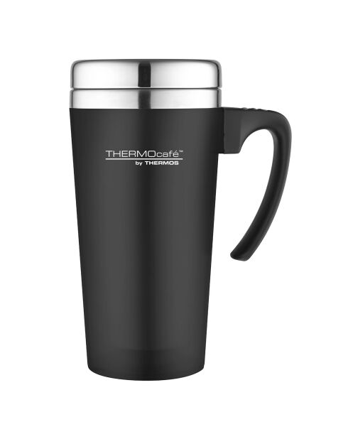 Mug isotherme Soft Touch noir - 42 cl